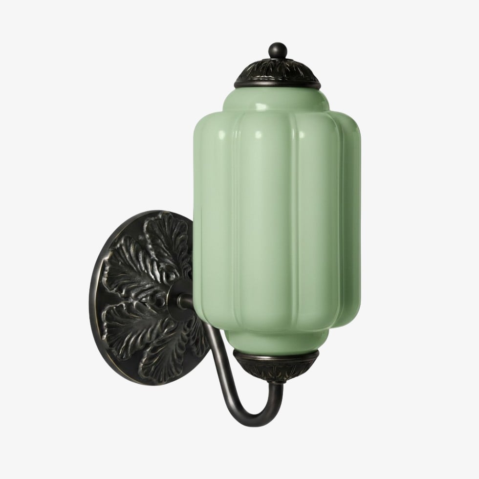Vintage Milk Glass Wall Light Fixture For Indoor Ambient Lighting | Temsk