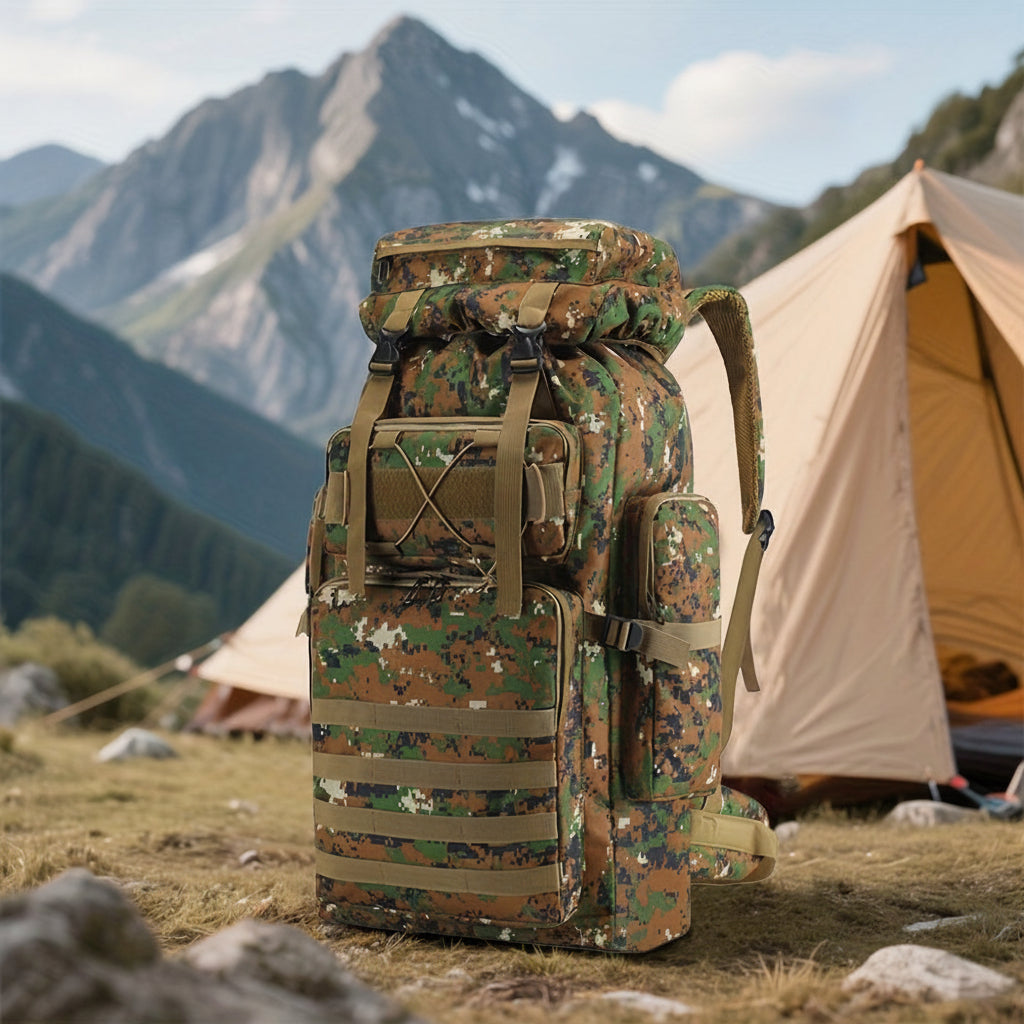 Large Capacity Hiking Daypack For Outdoor Travel And Tactical Use | Temsk