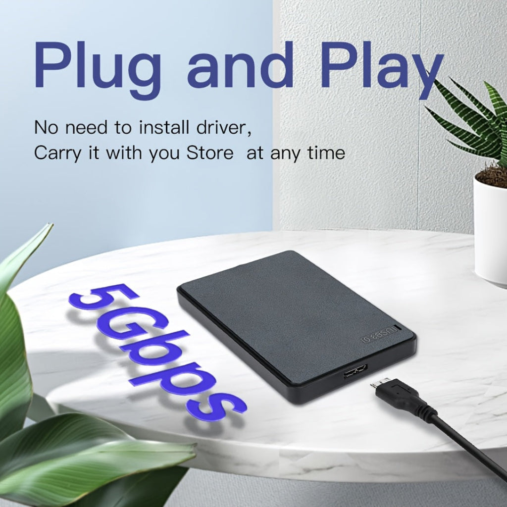 Compact Portable SSD For Fast USB 3.0 Storage And Daily Backup | Temsk