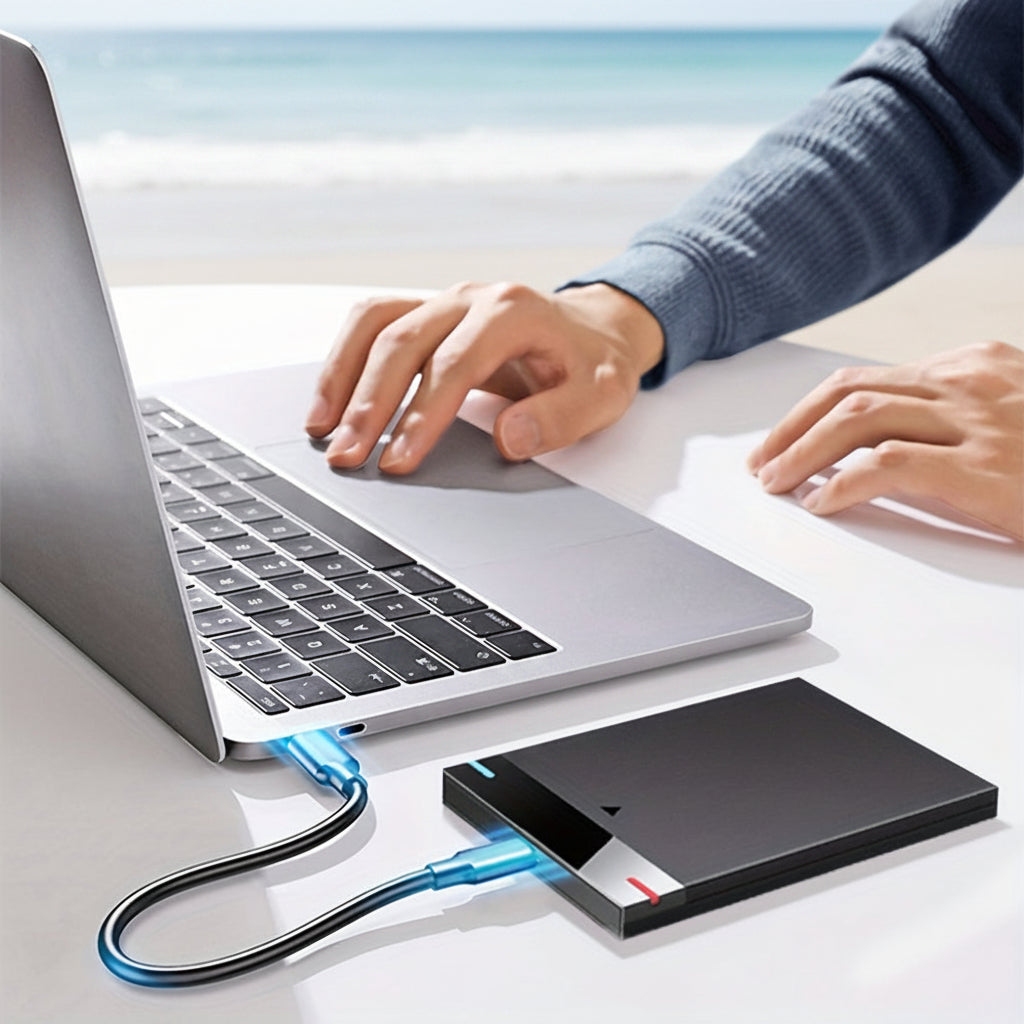 320GB Slim USB SSD External Drive For Easy Storage And Backup | Temsk