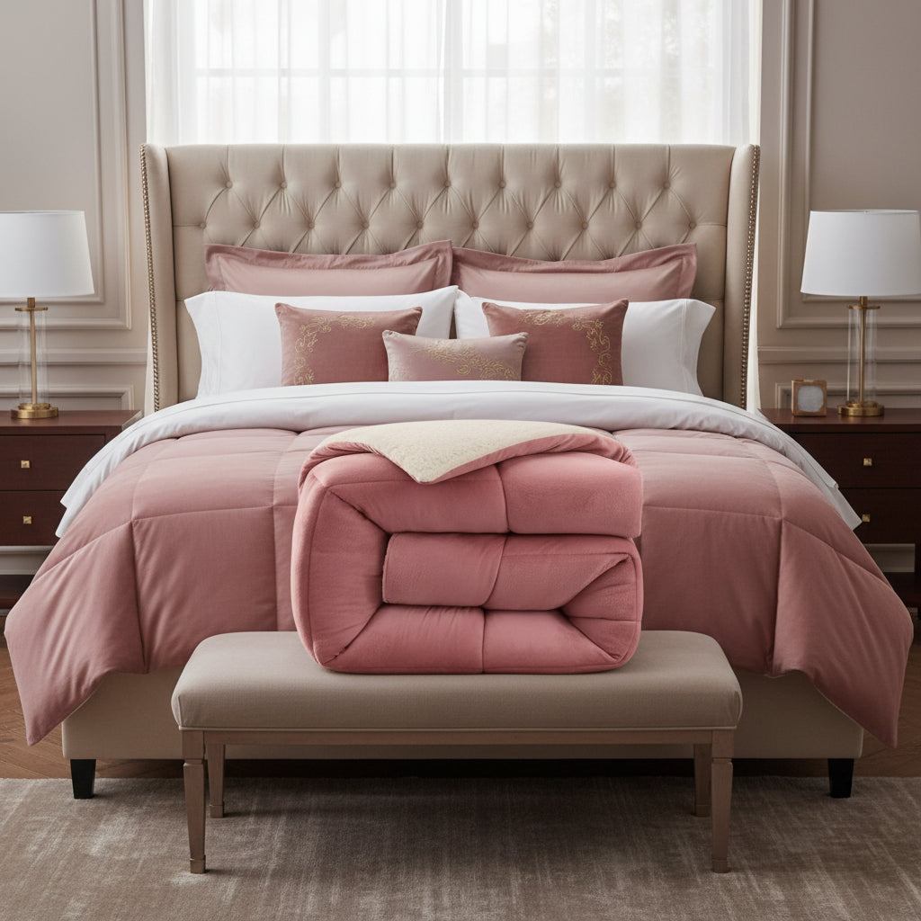 LuxeNest Double-Sided Bedroom Duvet for Ultimate Sleep Comfort | Temsk