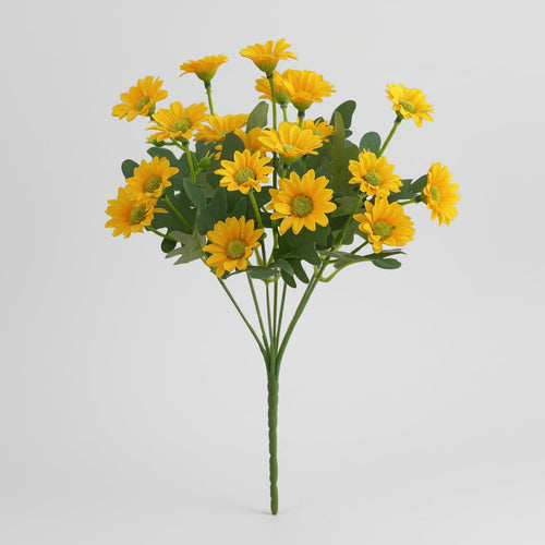 Daisy Artificial Flowers Bouquet For Mother's Day Table Centerpiece By Temsk