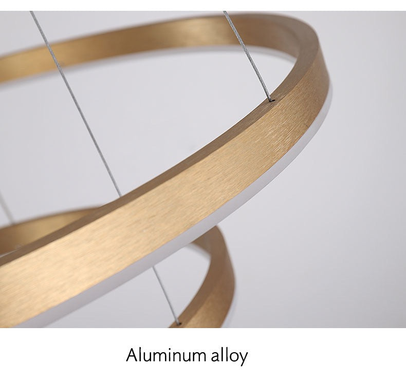 Solara Ring Lamp With Premium Aluminum And Acrylic Construction 12500 Lumens | Temsk