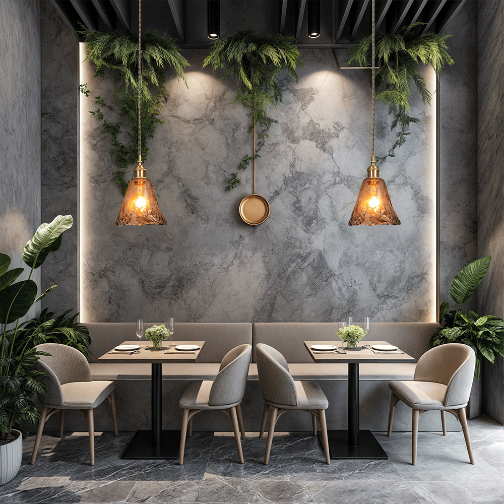Aurelo Glass Pendant Lights For Modern Kitchen And Bath | Temsk