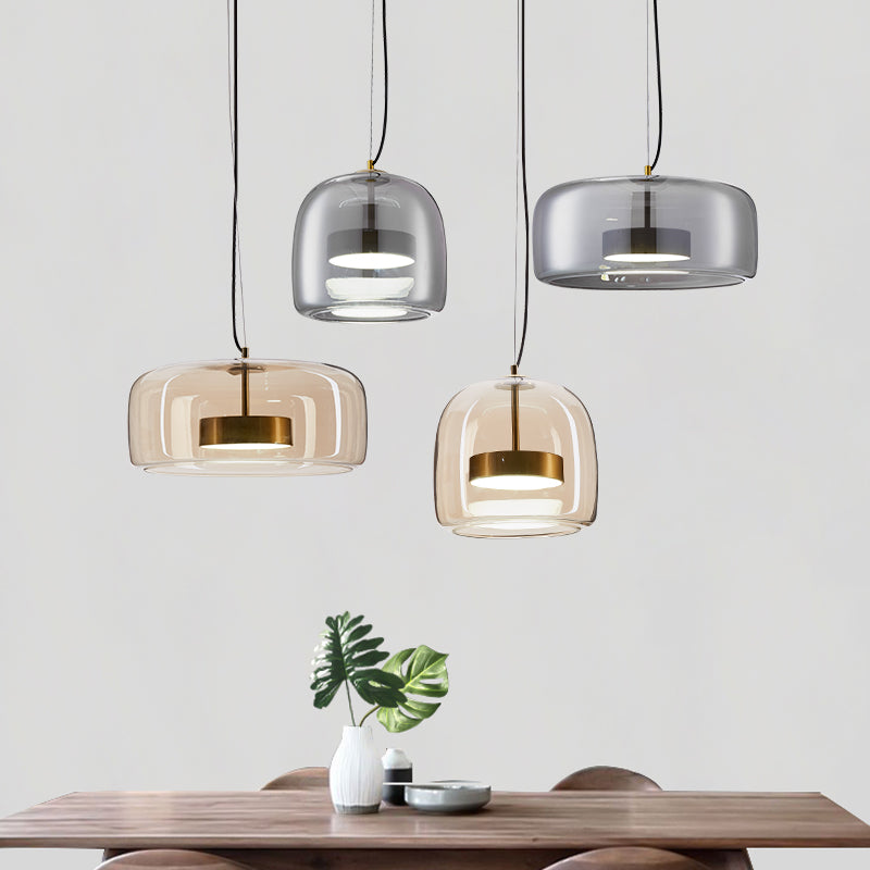 LumaNova Contemporary Hanging Pendant Light for Hotel Interiors | Snurv | Temsk