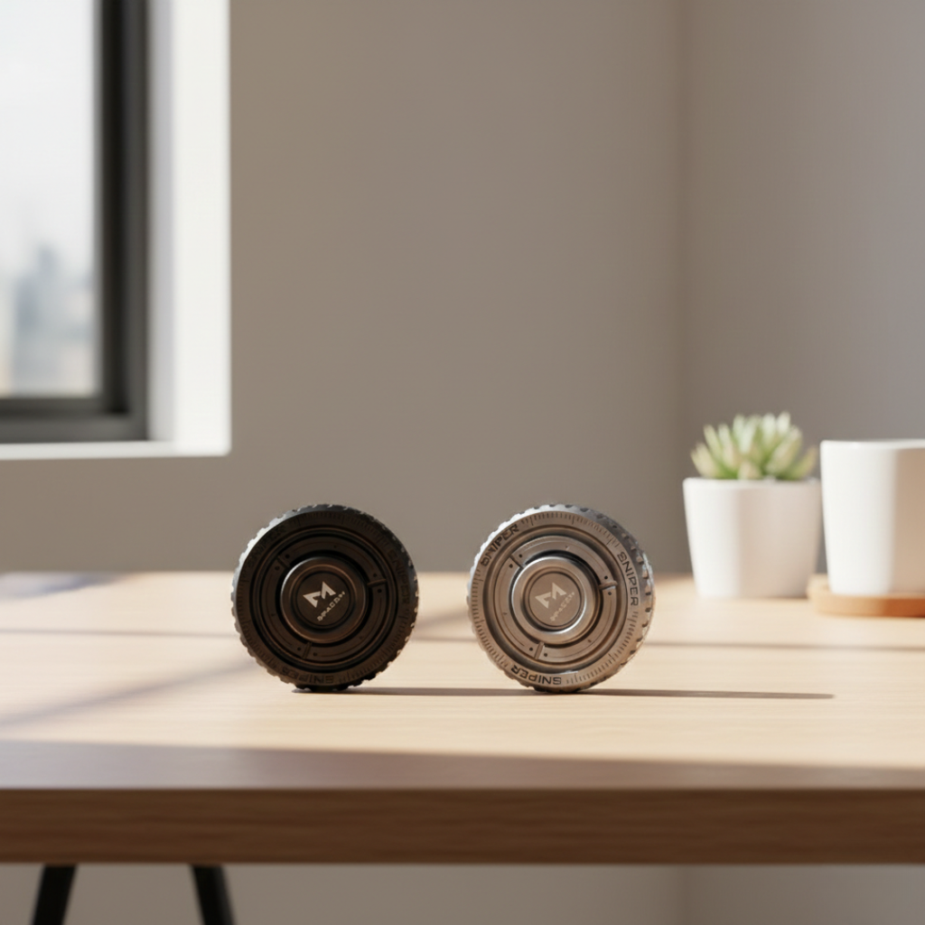 Stainless Steel Fidget Spinner For Adults And Desk Use | Temsk