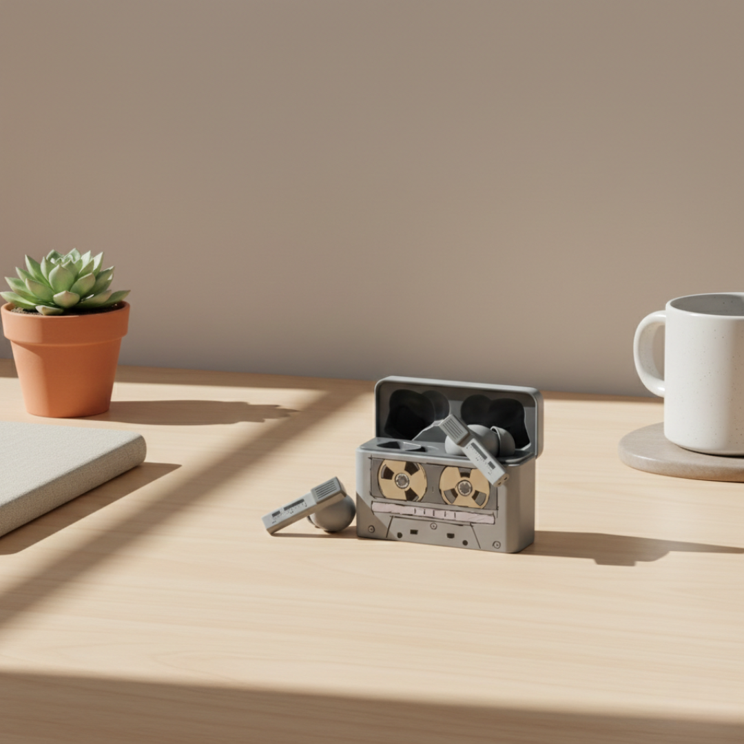 Golden Ages TWS Earbuds With Active Noise Cancelling | Temsk