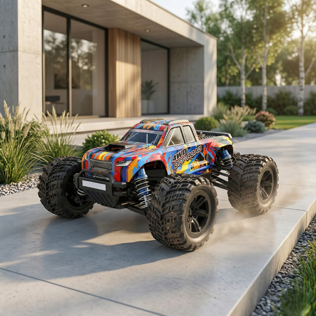High-Speed 1:20 Scale 4WD RC Car For Off-Road Racing Performance At 50 KM/H | Temsk