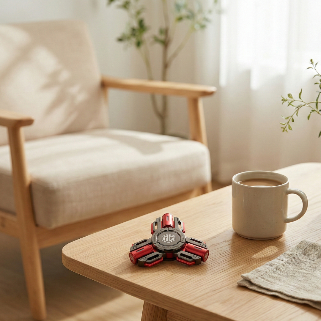 High-Speed Metal Fidget Spinner For Daily Desk And On-The-Go Use | Temsk
