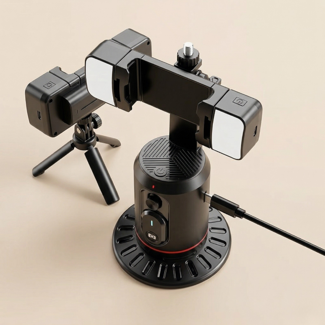 Smart Tracking Gimbal Stabilizer For Stable Selfies | Temsk