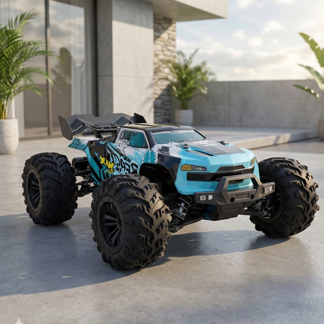 1:16 Scale 4WD High-Speed Brushless RC Car for Off-Road Remote Control Truck | Temsk
