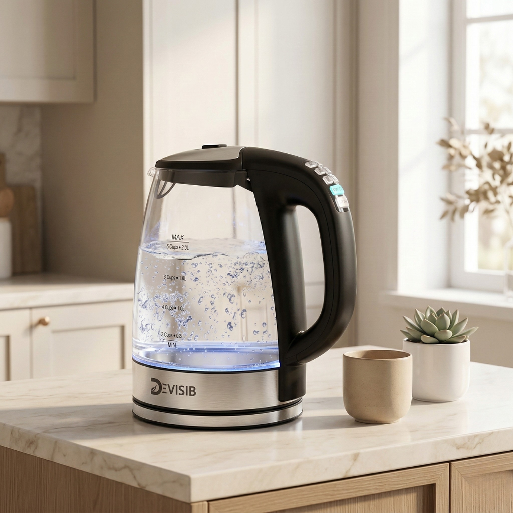Electric Kettle With Temperature Control Large Capacity | Temsk