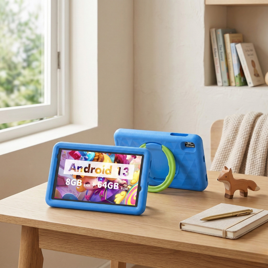 8-Inch Kids Tablet For Learning And Entertainment At Home | Temsk