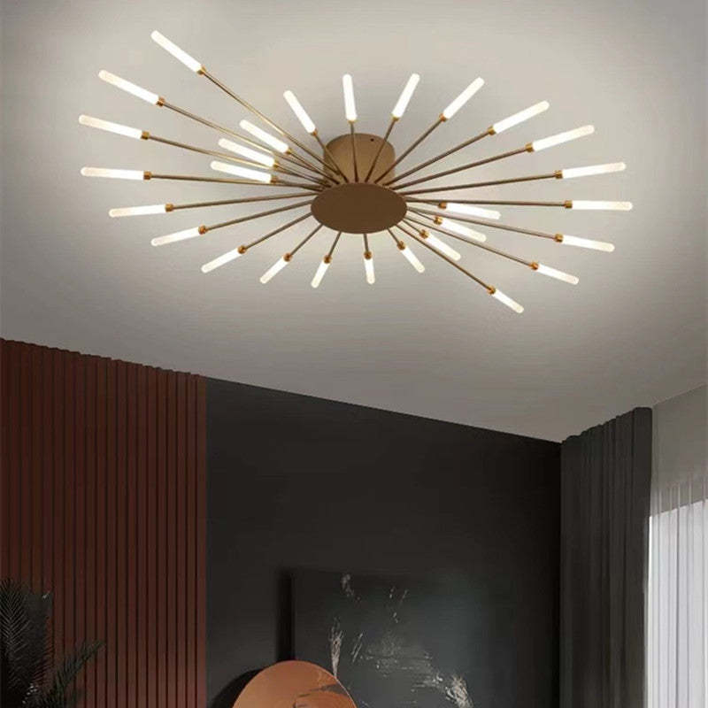 LumaNest Sleek Ceiling Lamp For Living Rooms And Bedrooms With Warm Ambient Lighting | Temsk
