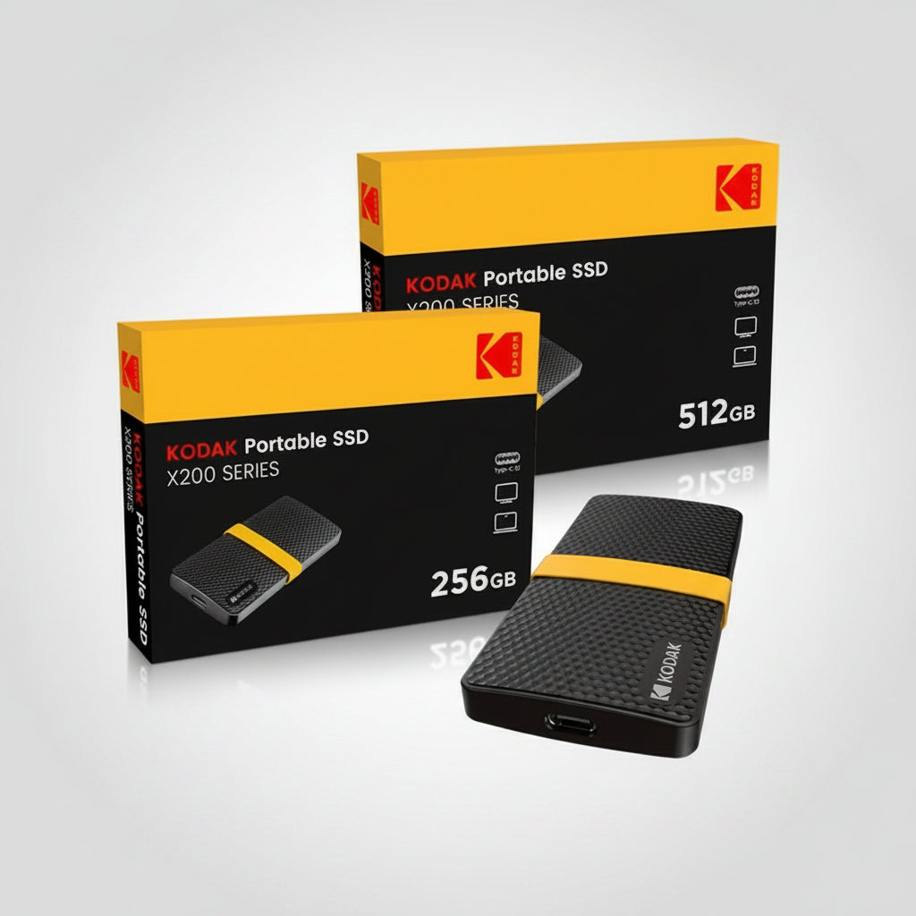 Compact USB-C SSD External Drive For Tablet File Storage | Temsk