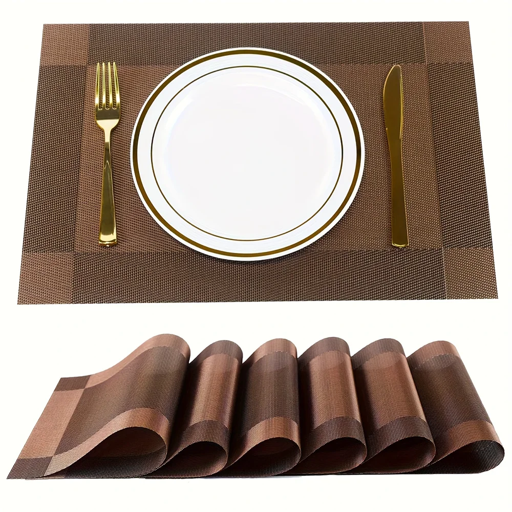PlaciMat hitzebeständige PVC-Tischsets, waschbar und rutschfest | Temsk