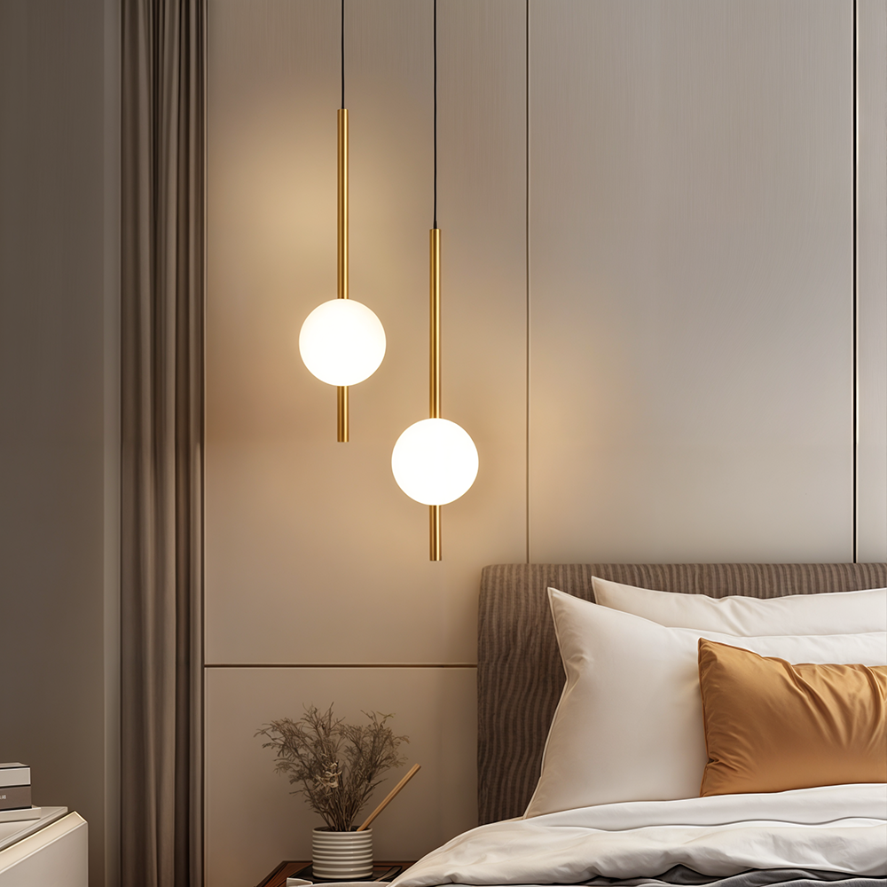 NovaGlow závěsná světla pro moderní obývací pokoje a chodby | Temsk