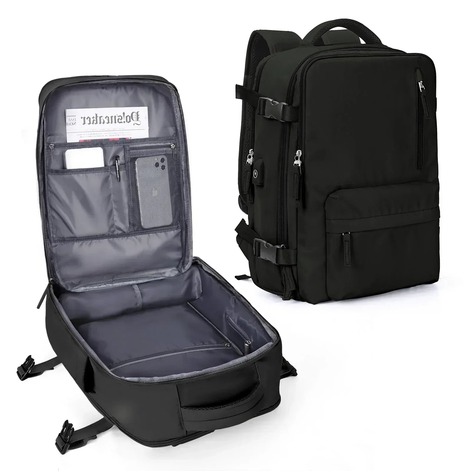 Versatile Laptop Backpack For School And Travel With Spacious Main Compartment | Temsk