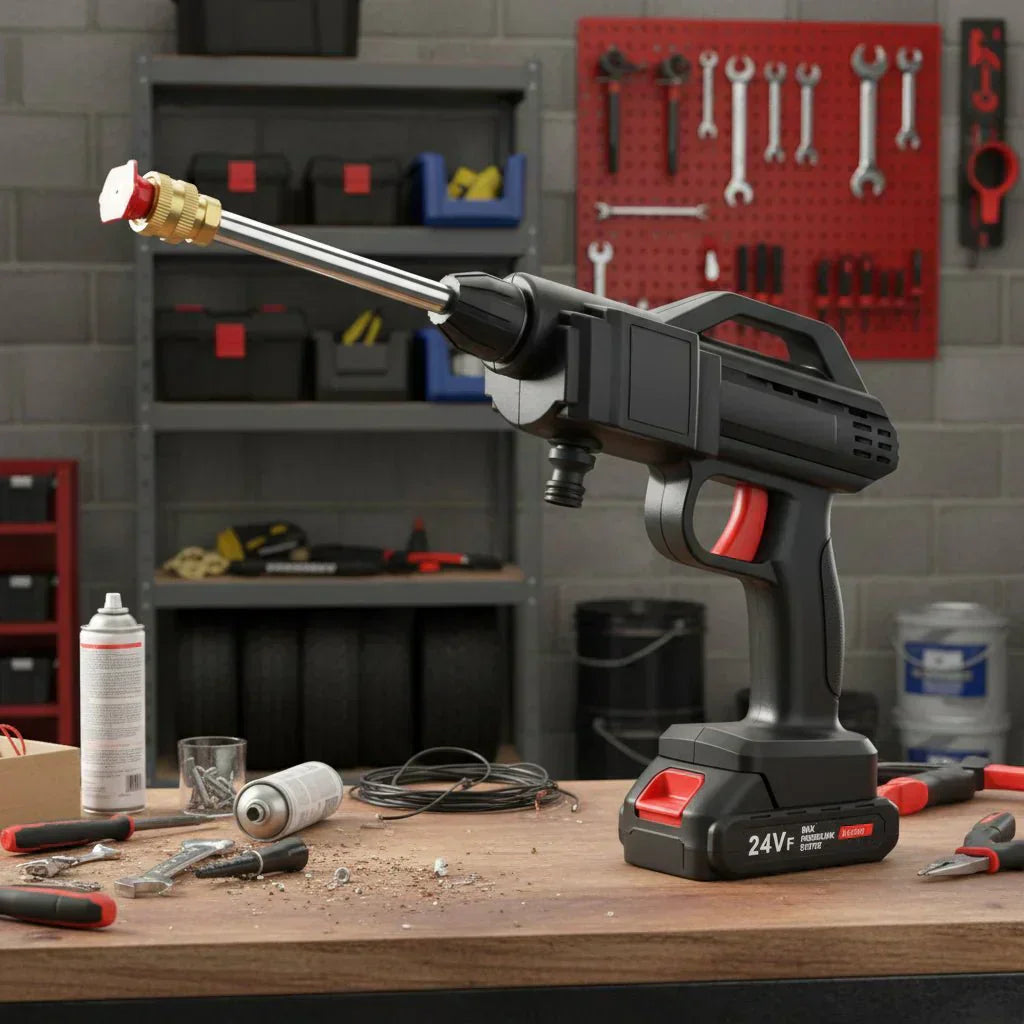 AeroWash Pro 1500 Cordless High-Pressure Cleaner With 30 Bar | Temsk