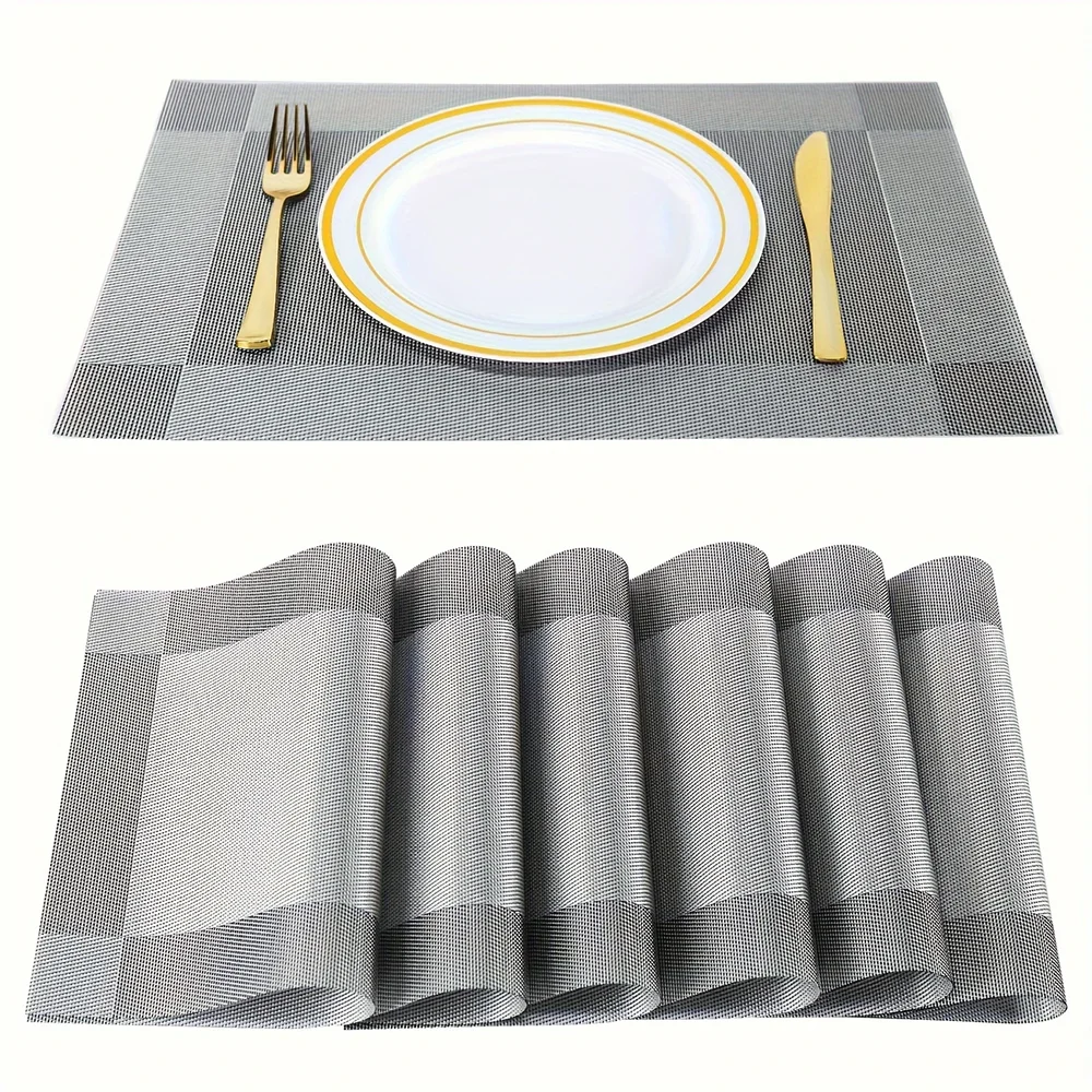 PlaciMat hitzebeständige PVC-Tischsets, waschbar und rutschfest | Temsk