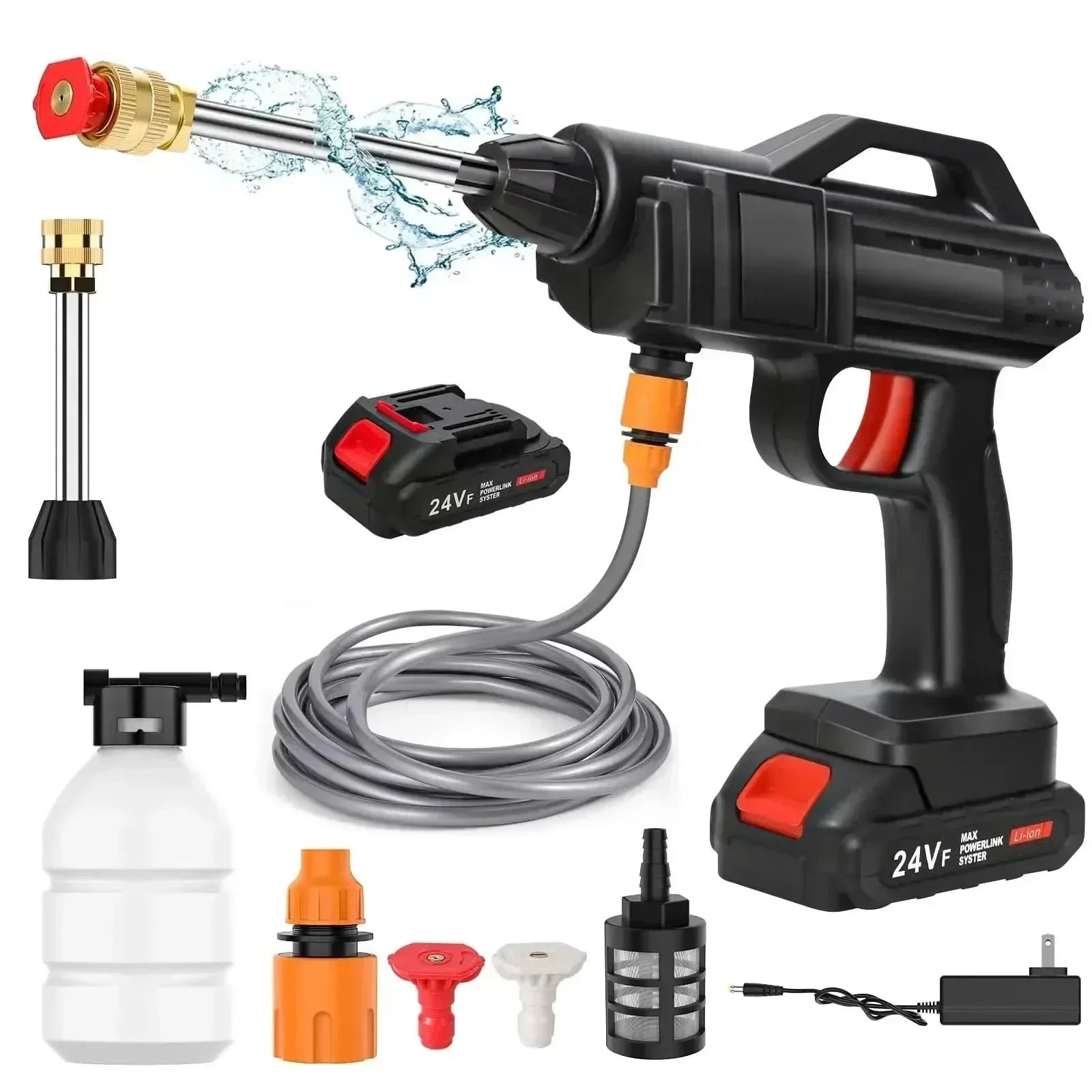 AeroWash Pro 1500 Cordless High-Pressure Cleaner With 30 Bar | Temsk