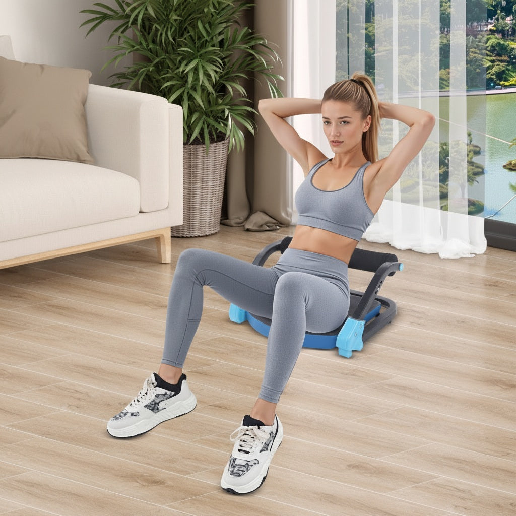 Ab Machine With Adjustable Resistance Iron Ab Trainer For Home Gym | Temsk