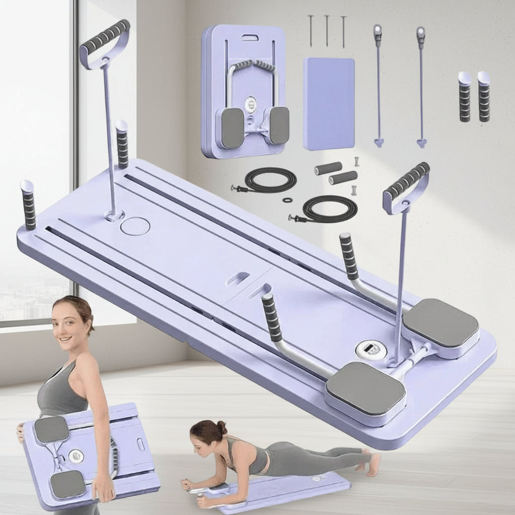Ab Roller With Resistance Bands For Flat Core Training At Home | Temsk