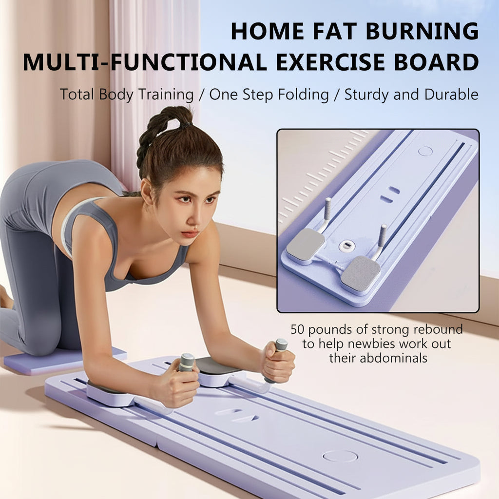 Ab Roller With Resistance Bands For Flat Core Training At Home | Temsk