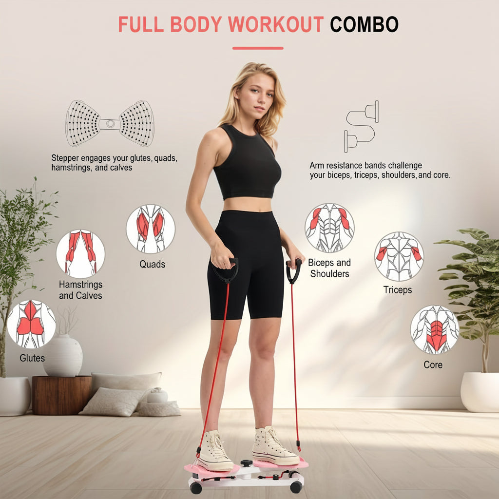 Waist Twister Board Core Training For Home Fitness | Temsk