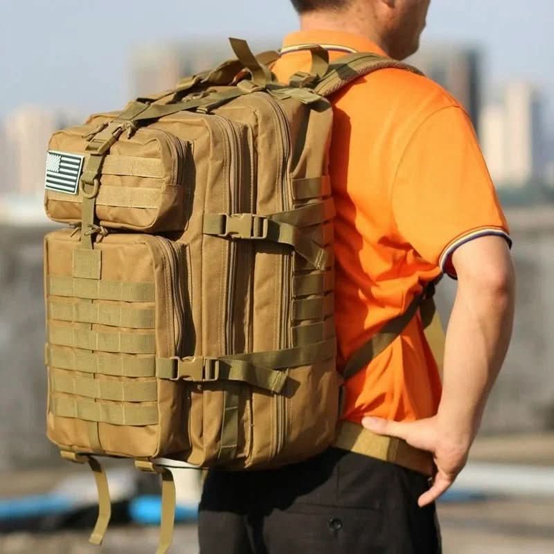 TrailStorm 50L Waterproof Tactical Backpack for Travel and Outdoor Adventures | Temsk
