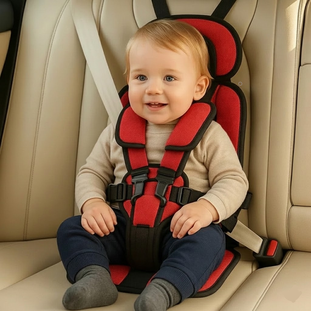 Kindersitz-Gurt-Reisebooster für unterwegs | Temsk