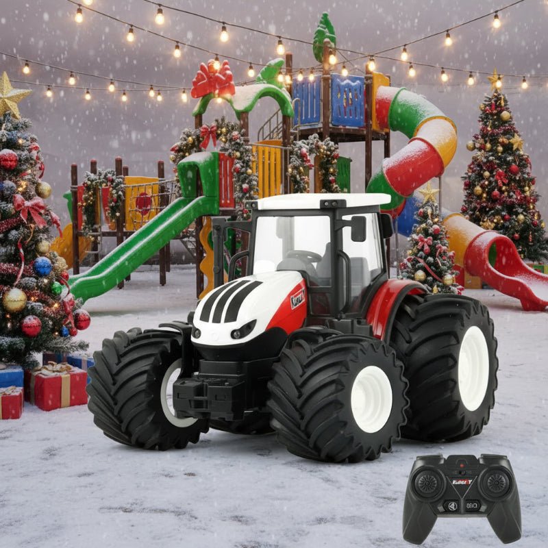 TerraMotion 1:24 Remote Controlled Electric Tractor Trailer With Lighting | Temsk