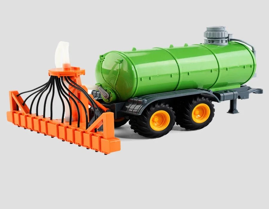 TerraMotion 1:24 Remote Controlled Electric Tractor Trailer With Lighting | Temsk