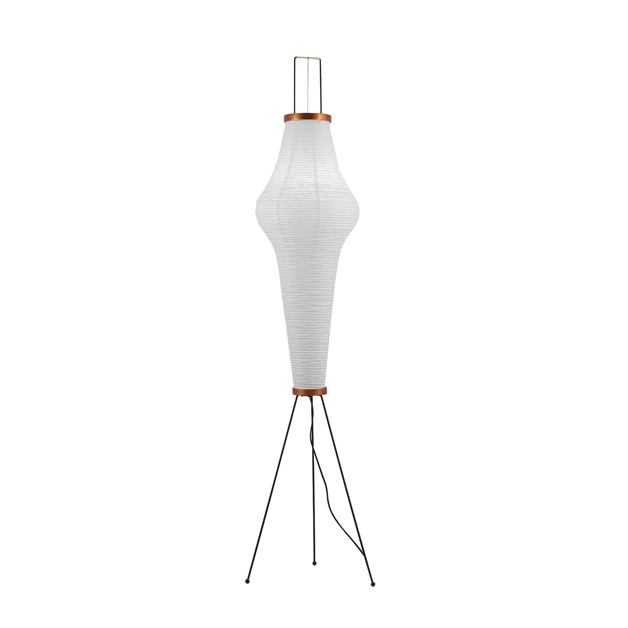 AstraLume Floor Lamp With Rice Paper Shade And Minimalist Warmth | Temsk