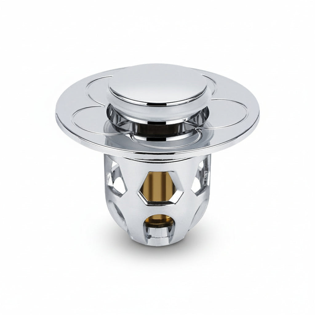 Stainless Steel Pop Up Drain Stopper With Anti Clog | Temsk