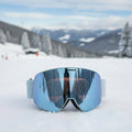 AeroNova Shift Magnetic Double Layer Anti Fog Ski Goggles With UV400 Protection | Temsk