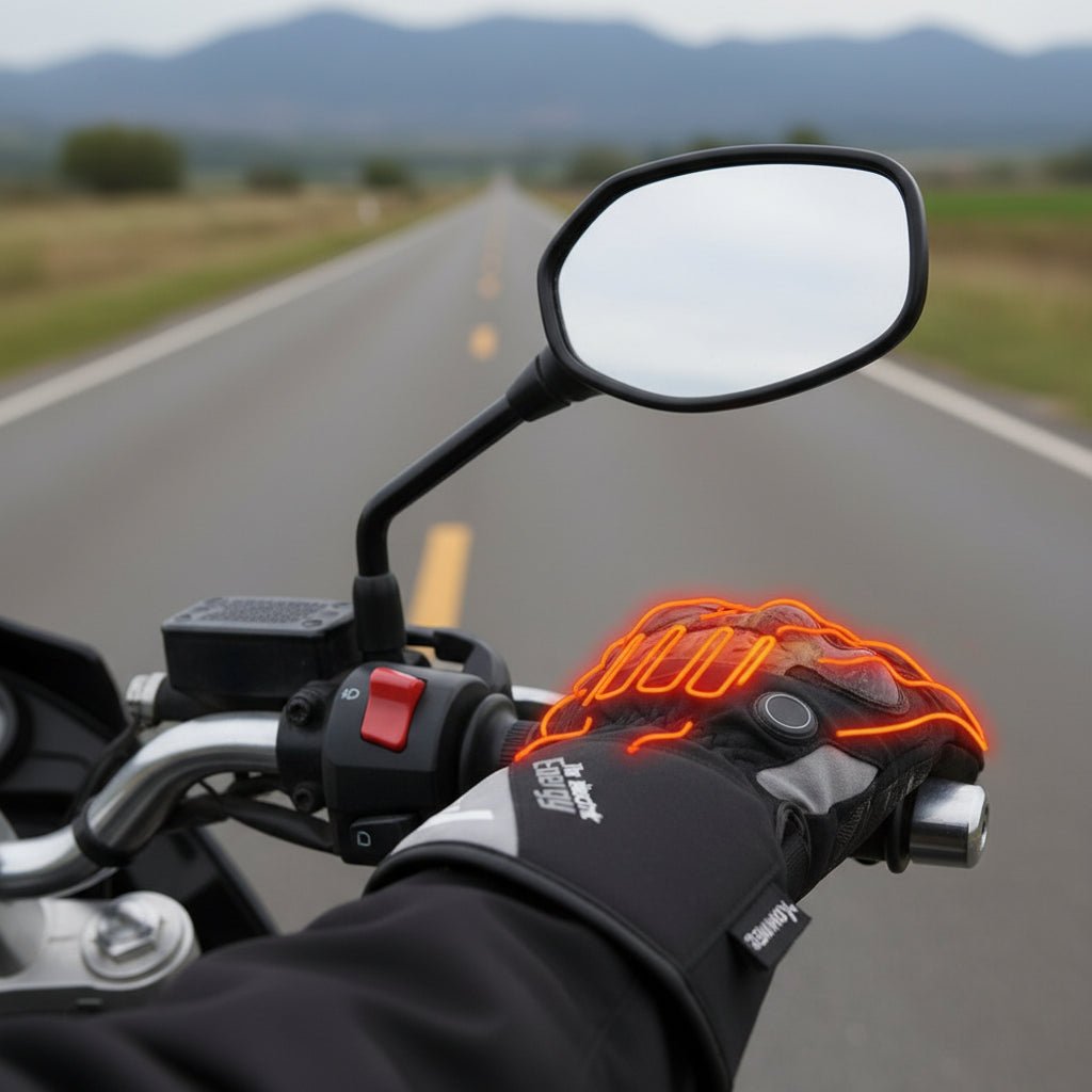 Frostguard Heated Winter Gloves With Rechargeable Heating For Outdoor Activities | Temsk
