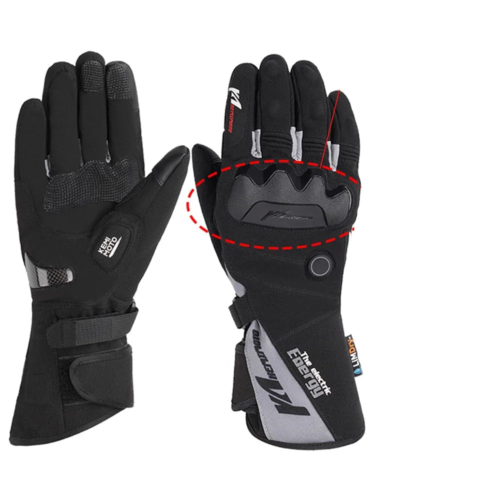 Frostguard Heated Winter Gloves With Rechargeable Heating For Outdoor Activities | Temsk