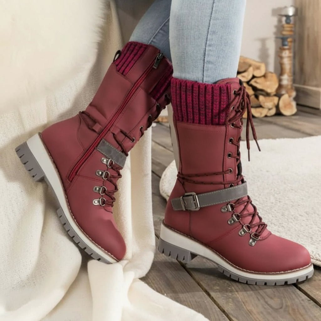 NordEase Women's Orthopedic Winter Boots With Waterproof Design And Thermal Lining | Temsk