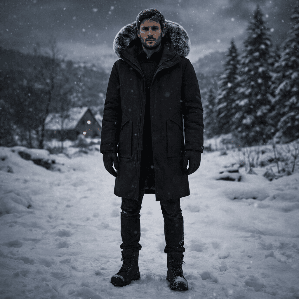 Evercrest Windproof Warm Winter Parka For Men Everyday Wear | Temsk