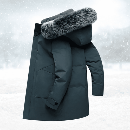 Evercrest Windproof Winter Parka For Men With Insulating Inner Lining For Everyday Wear By Temsk
