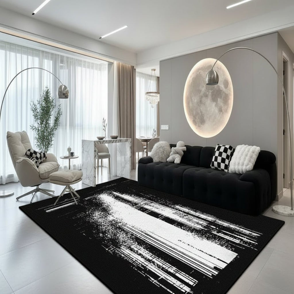 AstraWeave Modern Abstract Rug For Stylish Living Comfort | Temsk