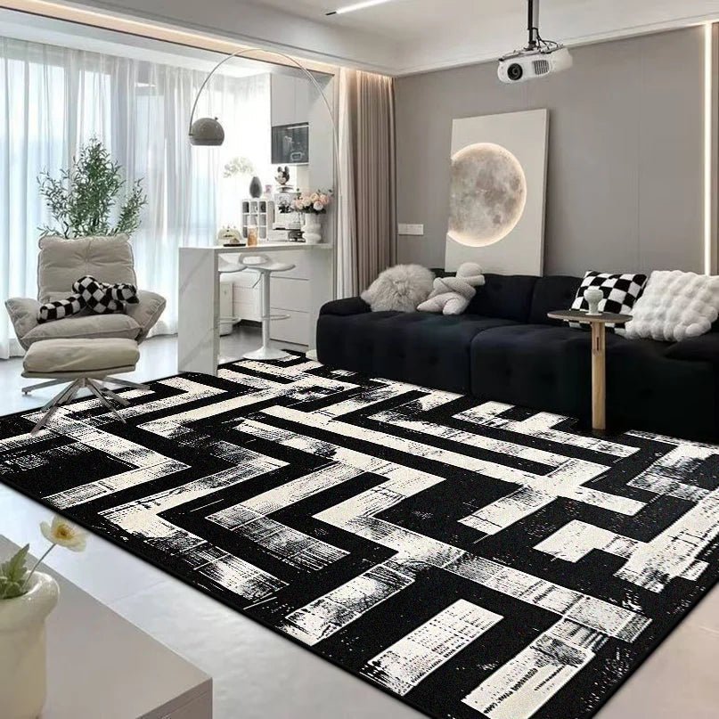 AstraWeave Modern Abstract Rug For Stylish Living Comfort | Temsk