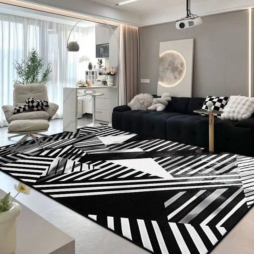AstraWeave Modern Abstract Rug For Stylish Living Comfort | Temsk