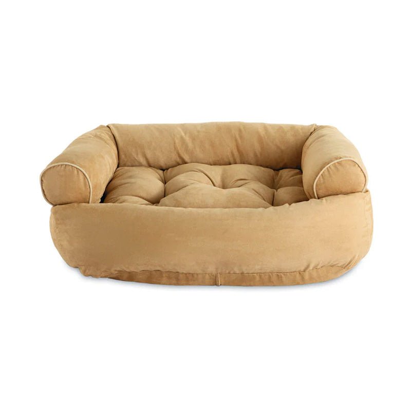 PawHaven High-Edged Orthopedic Dog Sofa For Secure And Supported Sleep | Temsk