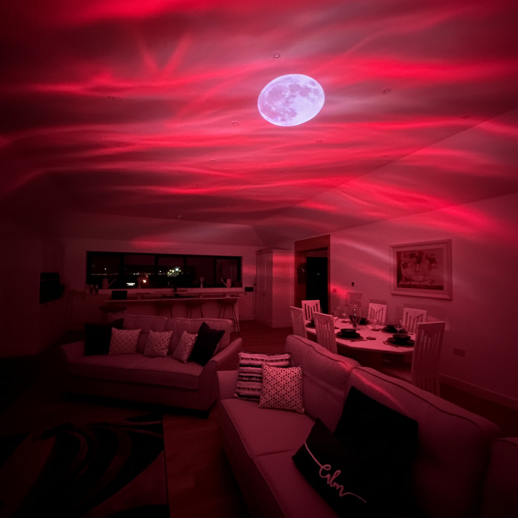 Aurora Galaxy Night Light Projector With Remote Control | Temsk