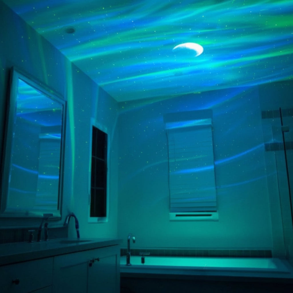 Aurora Galaxy Night Light Projector With Remote Control | Temsk