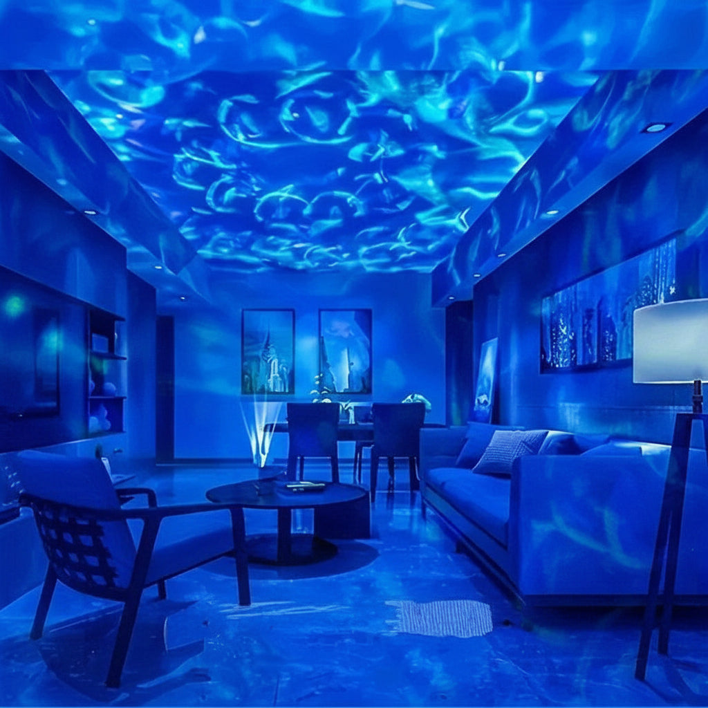 Galaxy Aurora Projektor mit beruhigendem LED-Licht für ein ruhiges Schlafzimmer | Temsk