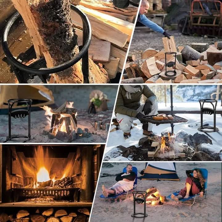 KindleSplit Safe Wood Splitter for Effortless Firewood Splitting | Temsk
