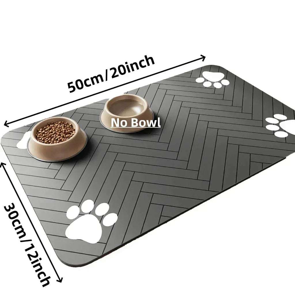 PawGuard Absorbent Feeding Pad With Waterproof Non Slip Bottom | Temsk